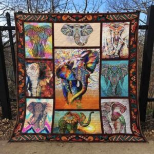 Hippie Quilt Blanket Ver 12  Quilt